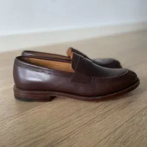 J. Crew | Shoes | Superior Dark Walnut Leather Penny Loafers  display picture 3